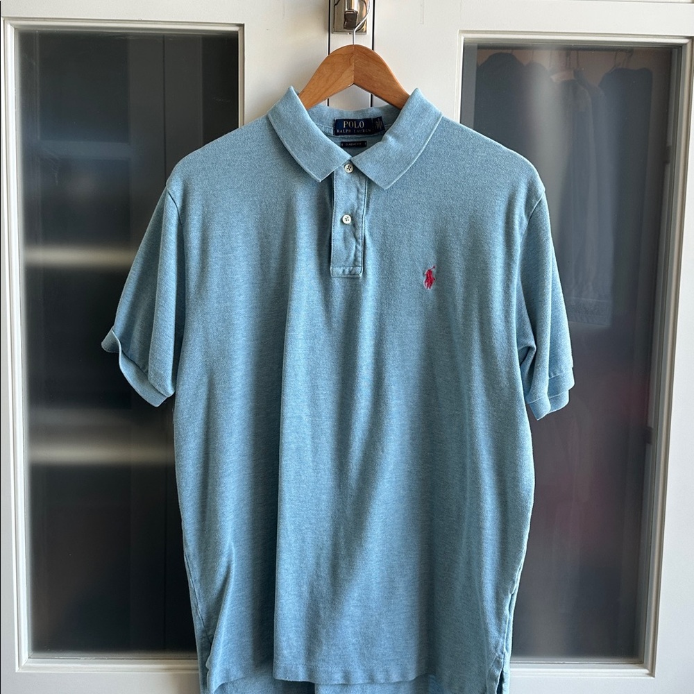 Polo by Ralph Lauren Light Blue Classic Fit Shirt